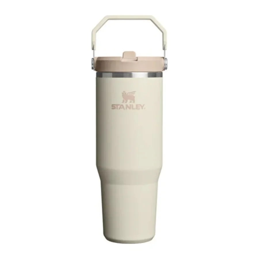 Stanley The Iceflow Flip Straw 2.0 Tumbler 0.89l Pipetli Termos 10-13424-0197 Krem