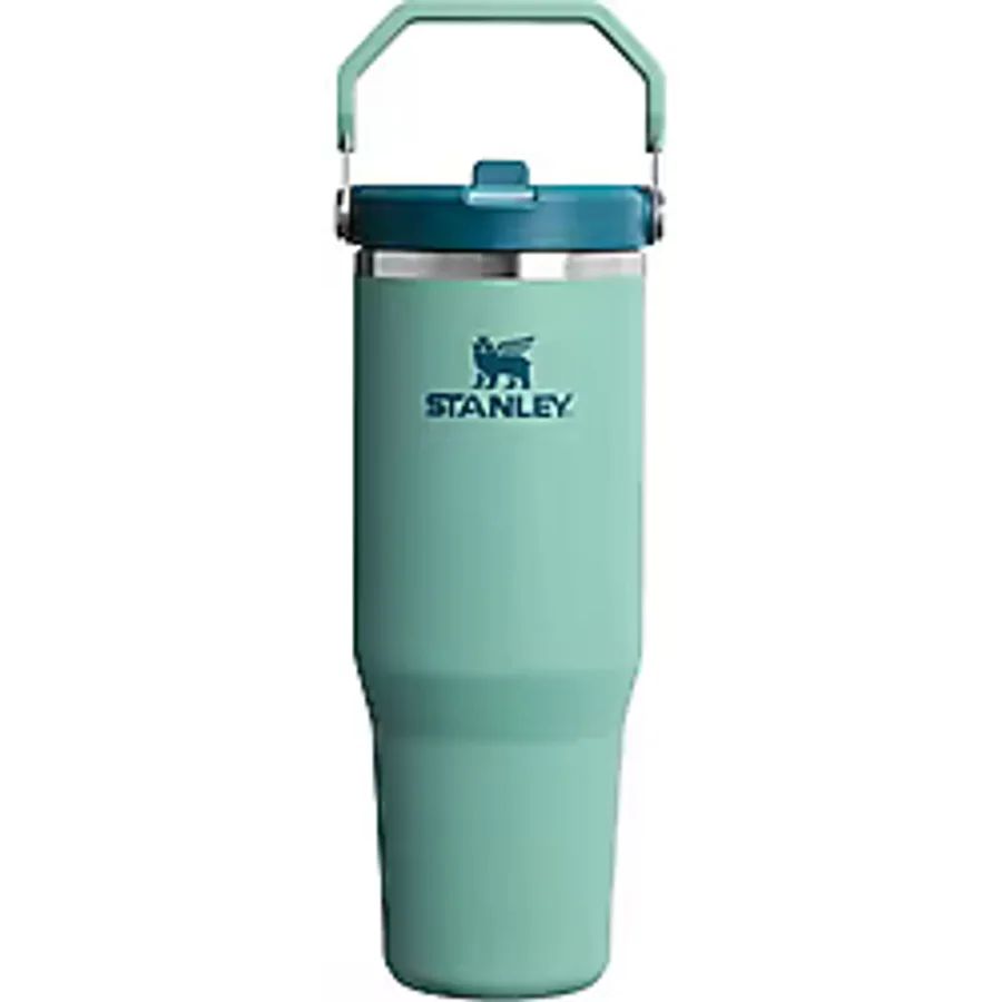Stanley The Iceflow Flip Straw 2.0 Tumbler 0.89L Pipetli Termos 10-13424-0213 Yeşil