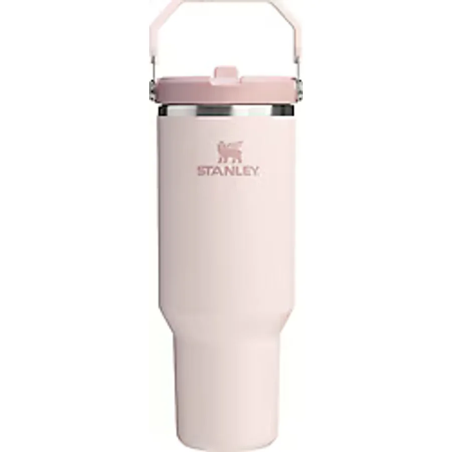 Stanley The Iceflow Flip Straw Açık Pembe 0.89 lt Pipetli Termos Bardak