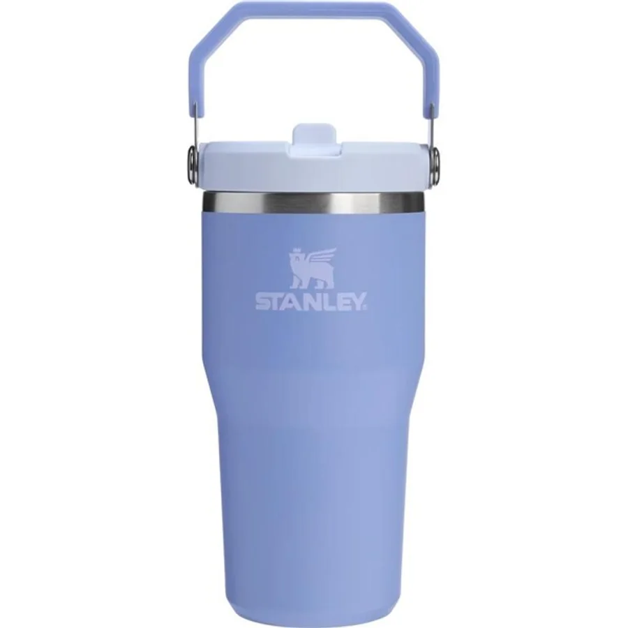 Stanley The Iceflow Flip Straw Eflatun 0.60 lt Pipetli Termos Bardak