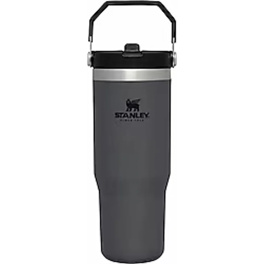 Stanley The Iceflow Flip Straw Füme 0.89 lt Pipetli Termos Bardak