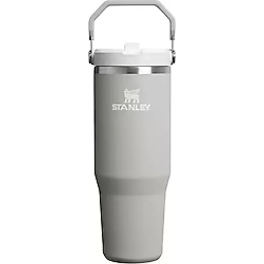 Stanley The Iceflow Flip Straw Koyu Gri 0.89 lt Pipetli Termos Bardak
