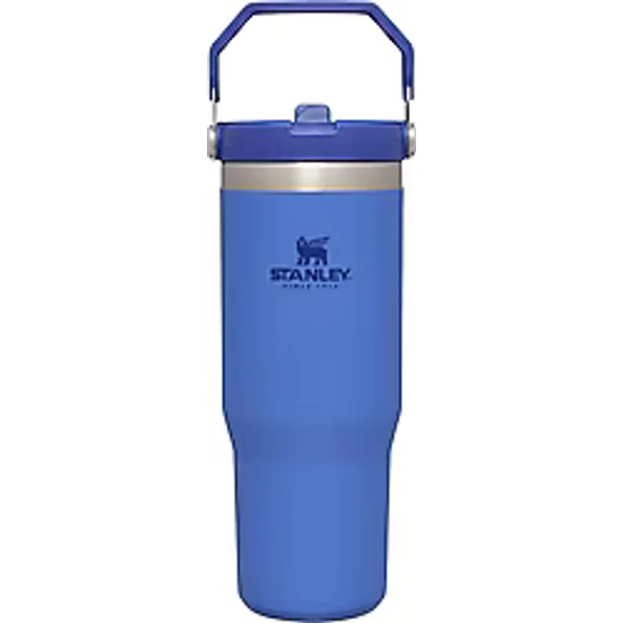 Stanley The Iceflow Flip Straw Mavi 0.89 lt Pipetli Termos Bardak