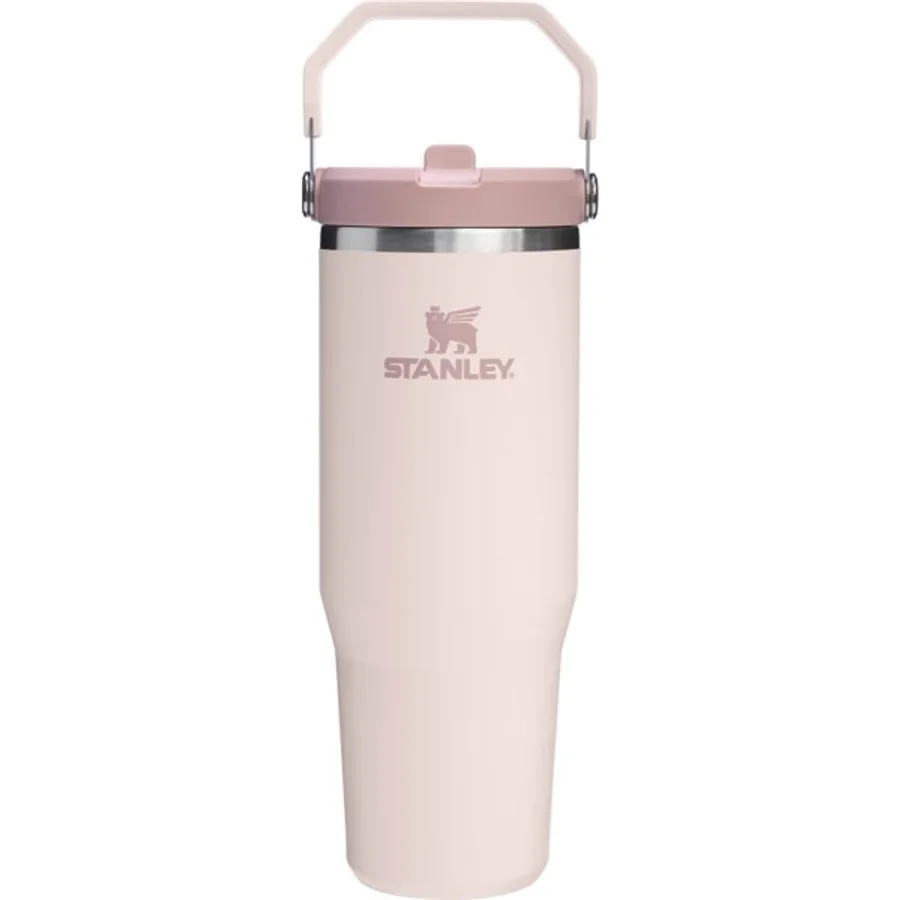 Stanley The Iceflow Flip Straw Pipetli Termos Bardak 0,89 Lt - Pudra