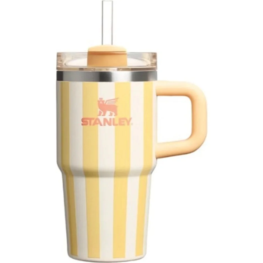 Stanley The Quencher H2.0 Flowstate Tumbler Pipetli Termos Butter Cabana Gloss 0.6 Litre
