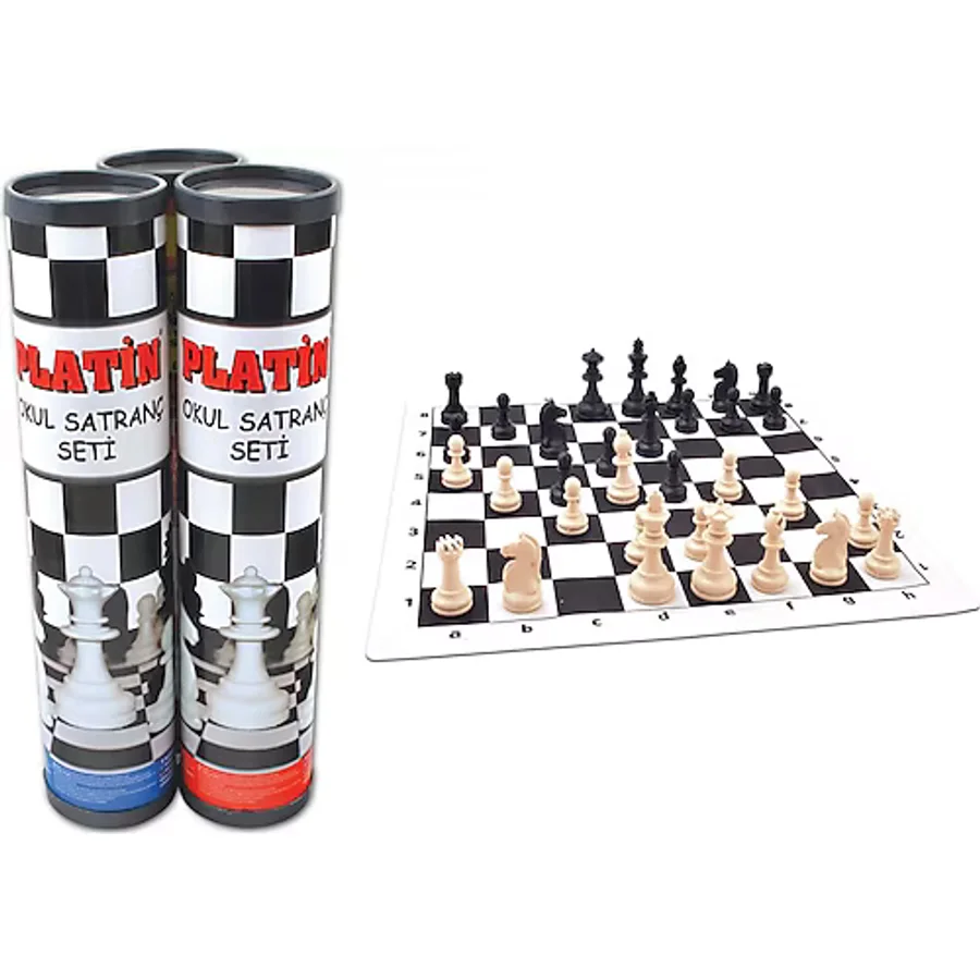 Star 1050163 Platin Rulo Satranç Takımı