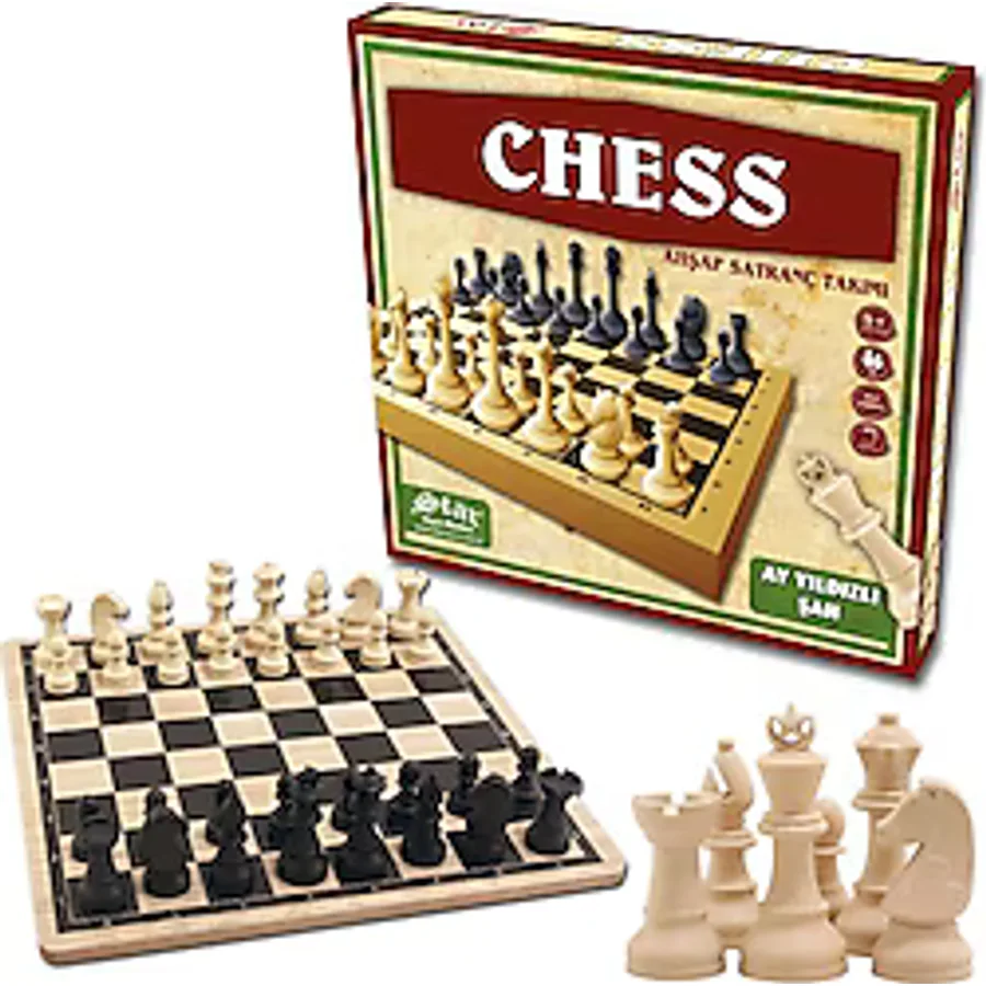 Star 1050859 Chess Ahşap Satranç Takımı