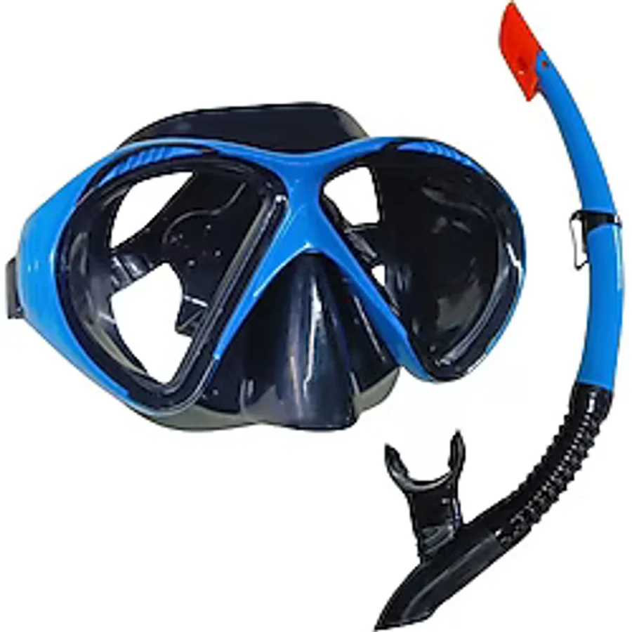 Star Diving Dalış Maskesi ve Snorkel Yetişkin - 51711-MAVİ