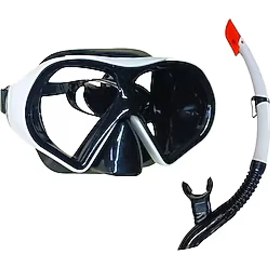 Star Diving Dalış Maskesi ve Snorkel Yetişkin - 51713-BEYAZ