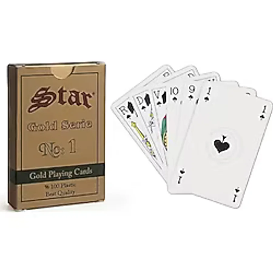 Star Gold Plastik Serisi No 1 Oyun Kağıdı