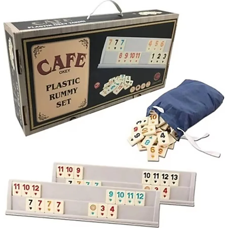 Star Kahveci Plastik 1010358 Okey Takımı