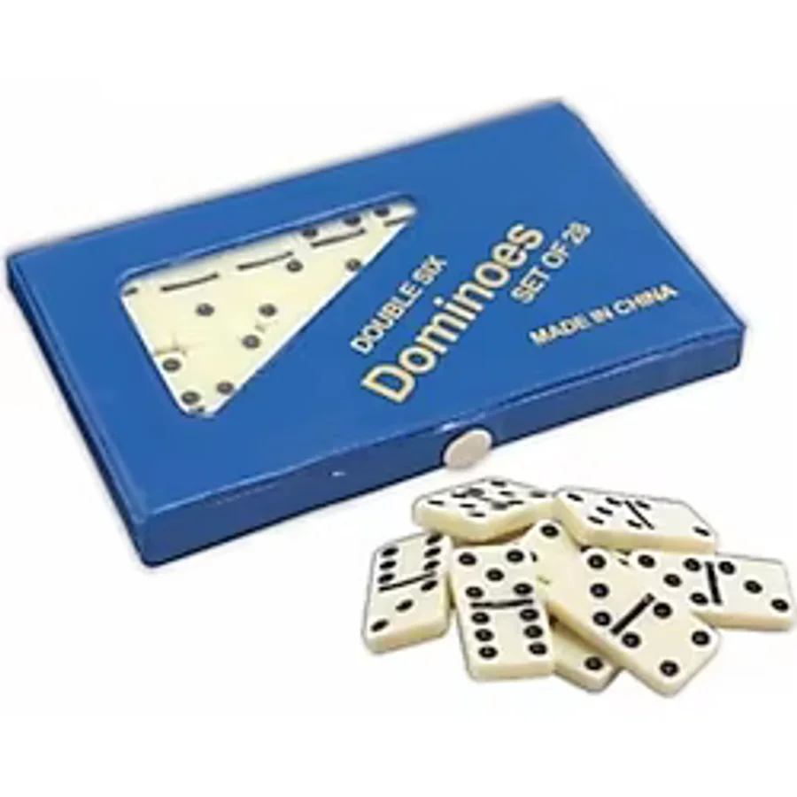 Star Melamin Domino Taşı Çantalı Domino Seti Büyük boy