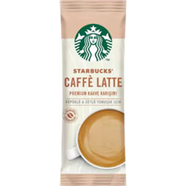 Starbucks Caffe Latte Premium 14 gr Hazır Kahve Karışımı