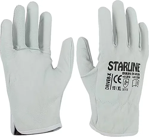 Starline Driver X Keçi Deri İş Eldiveni