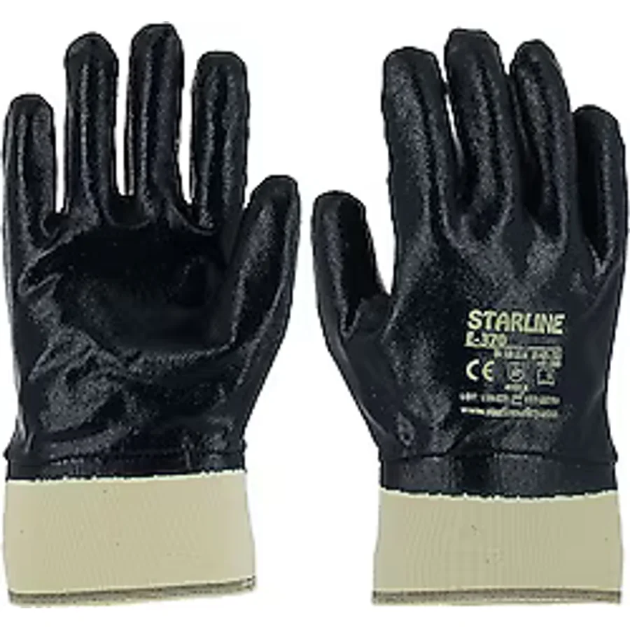 Starline E-370 Petrolcü 9 Numara Nitril İş Eldiveni