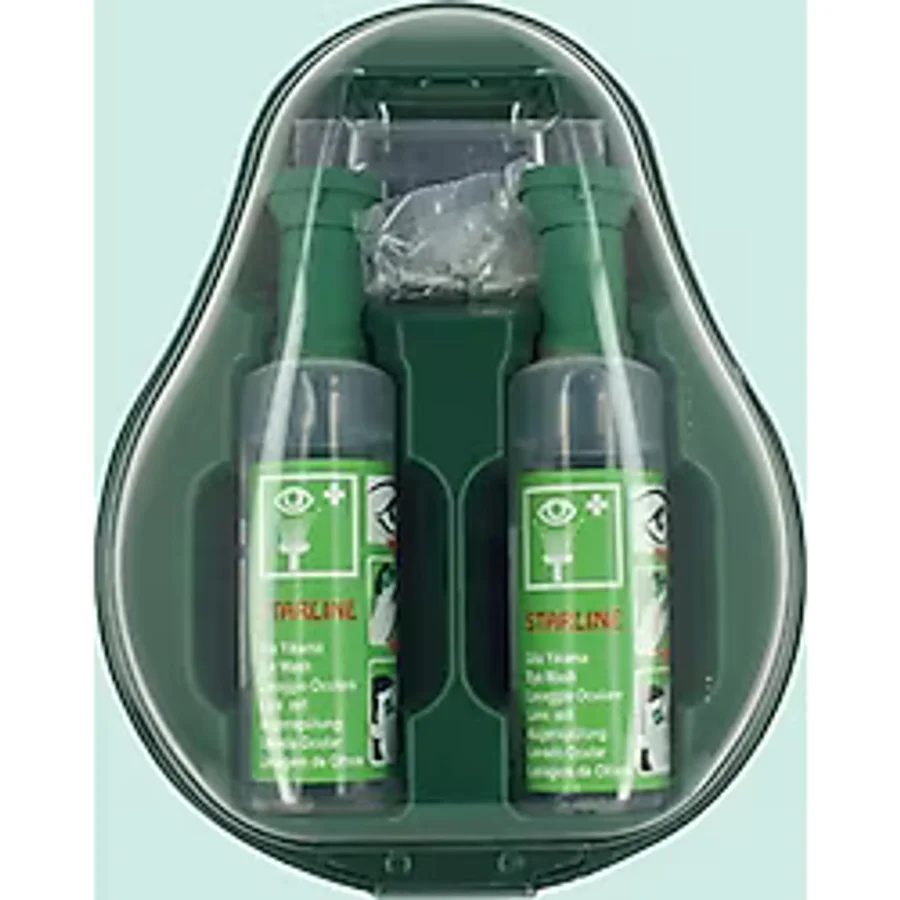 Starline Göz Yıkama Seti İş Güvenlik Ekipmanı Cps023 2x500ml Solüsyonu Takımı