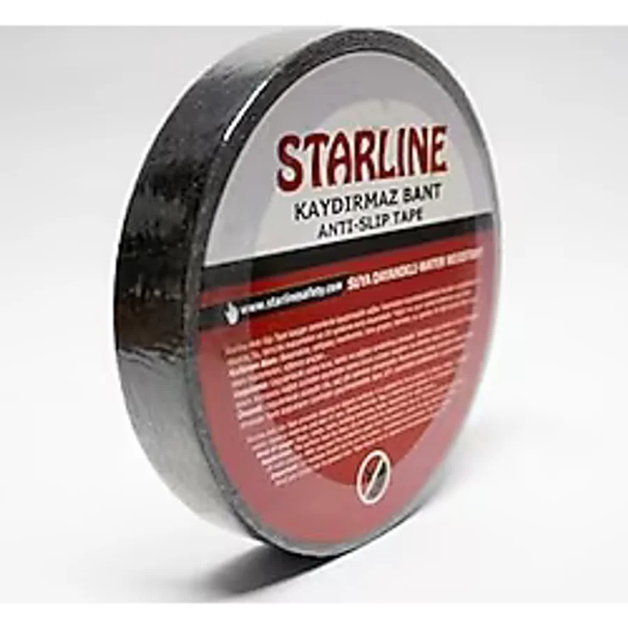 Starline Kaydırmaz Bant Siyah 25mmX15mt