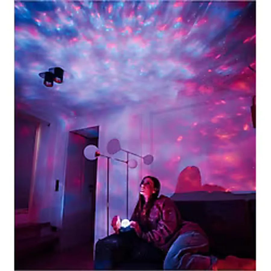 Starry Projektör Hoparlör Gece Lambası