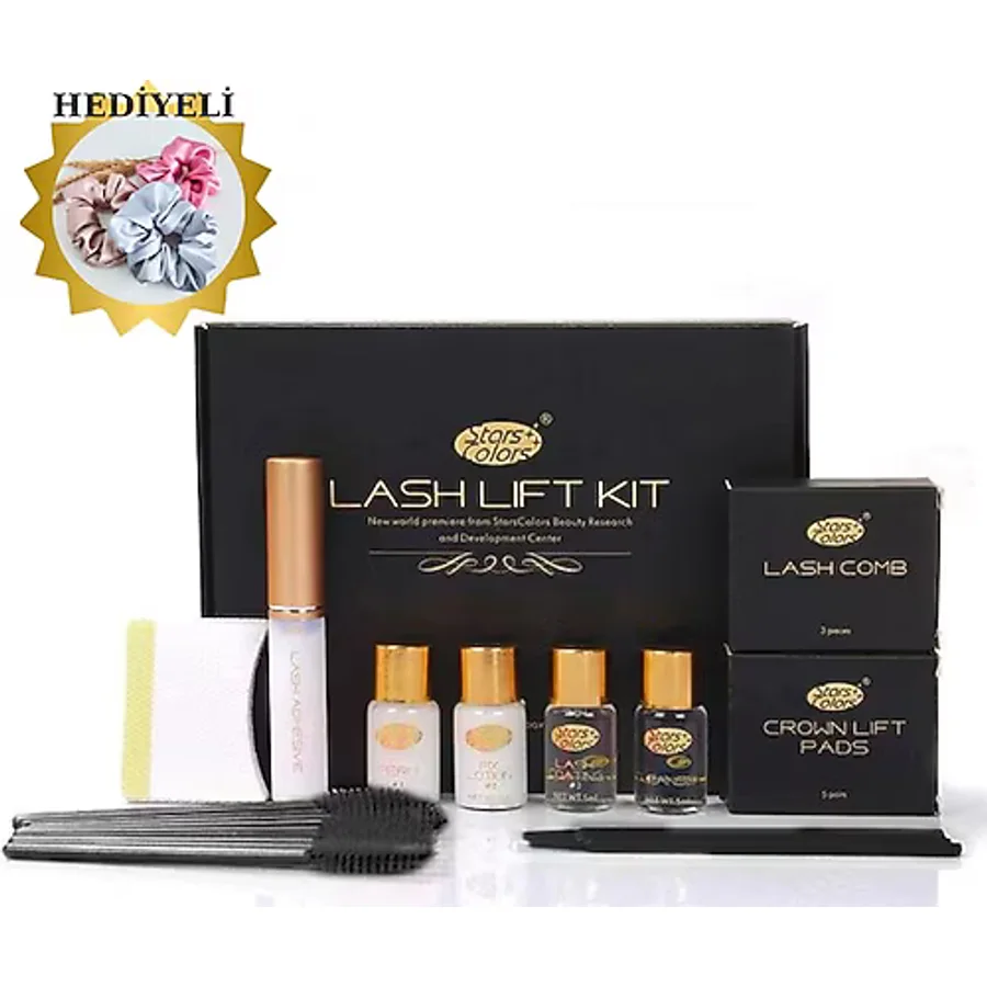 Stars Colors Kirpik Lifting Seti Kirpik Perması Profesyonel Kirpik Lifting Hızlı Lifting Lash Lift Kit