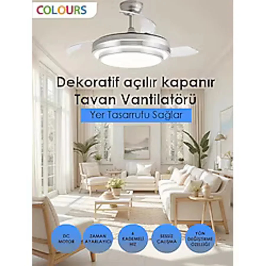 STARS SİRİUS TAVAN VANTİLATÖRÜ