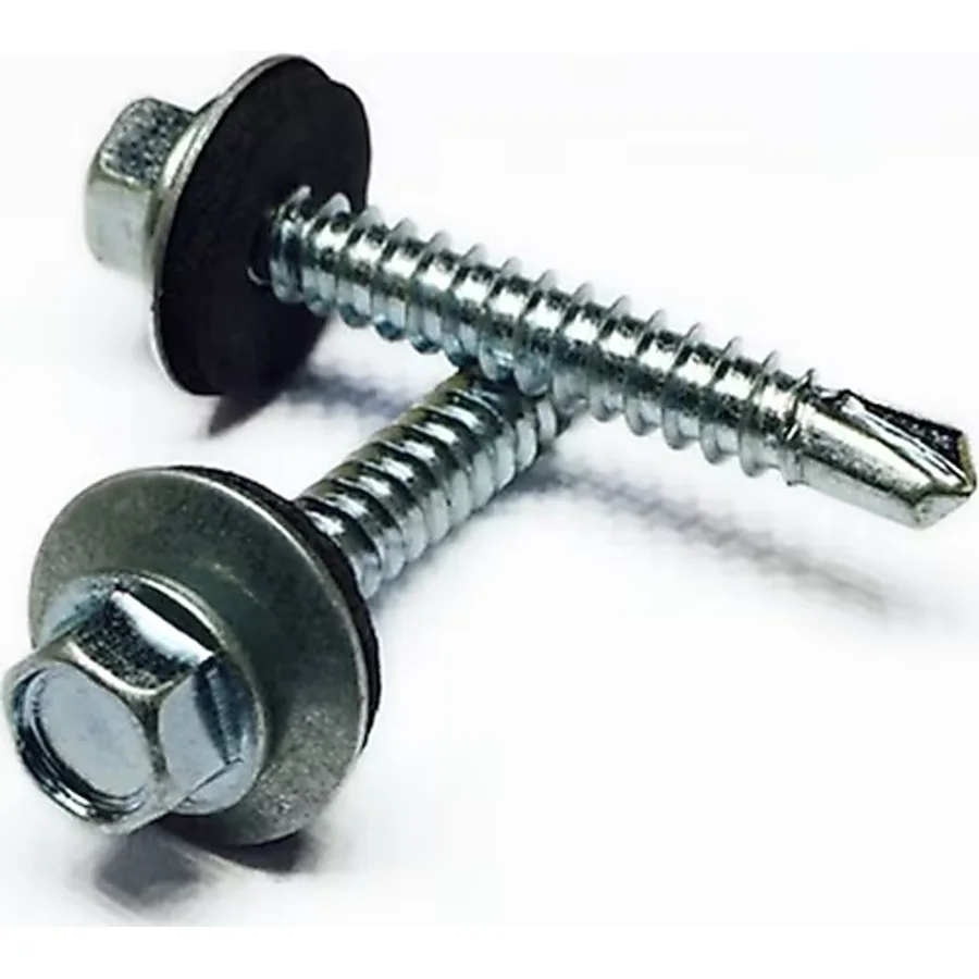 Std Trapez Çatı Vidası (5,5X25MM - 400'LÜ Paket) + M8 Vida Sıkma Ucu (1 Adet)