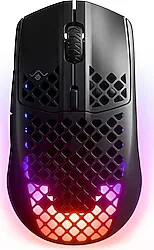 SteelSeries Aerox 3 RGB Şarjlı Ergonomik Optik Kablosuz Oyuncu Mouse