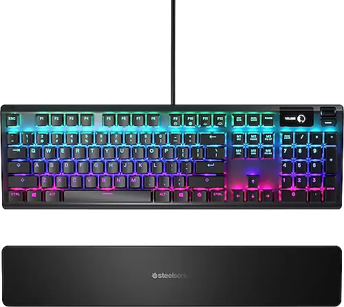 SteelSeries Apex 5 Hibrit RGB Blue Switch Kablolu Mekanik Oyuncu Klavyesi