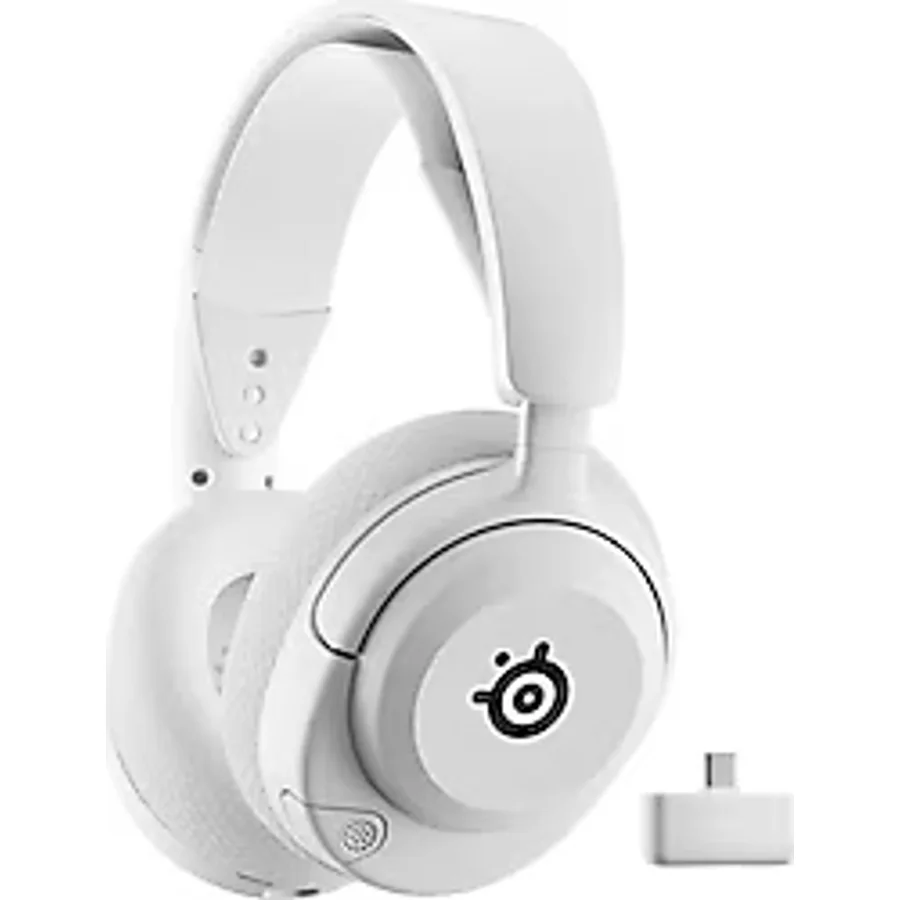 SteelSeries Arctis Nova 5 Beyaz Kablosuz Kulak Üstü Oyuncu Kulaklığı