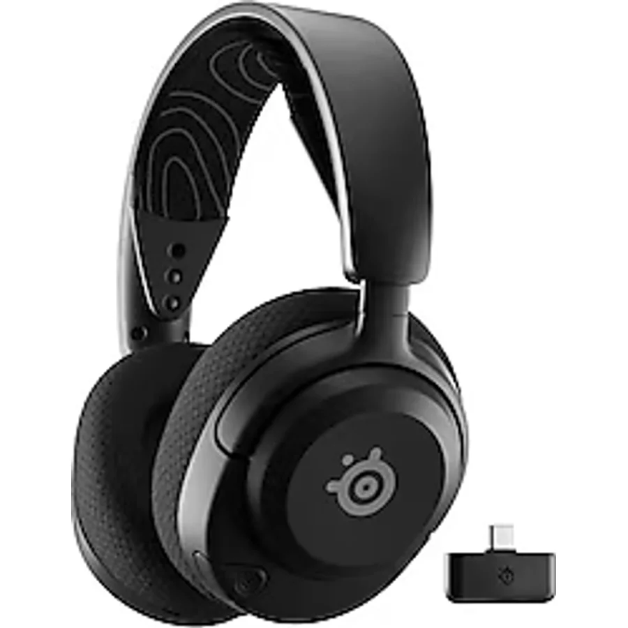 SteelSeries Arctis Nova 5 Siyah Kablosuz Kulak Üstü Oyuncu Kulaklığı