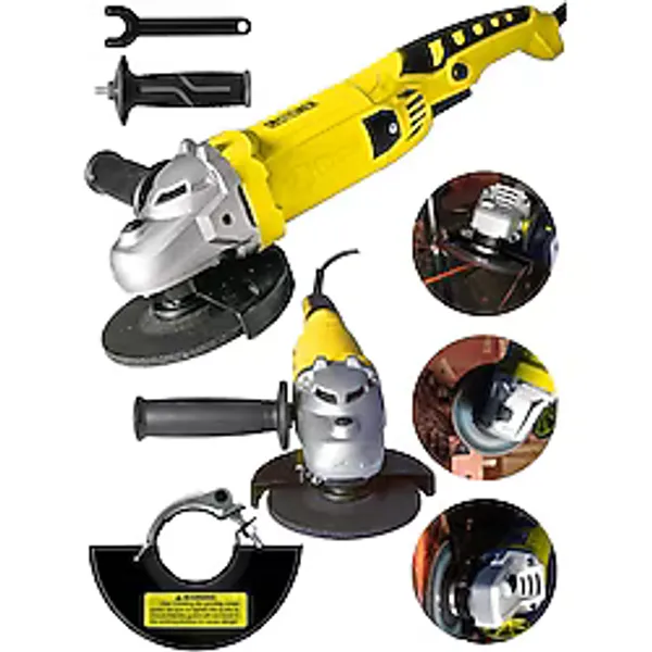 Steiner Alman 3000 Watt Devir Ayarli Sjs Çift Metal Dişli Şanzuman Demir Metal Kesme Taşlama Makinesi 125MM