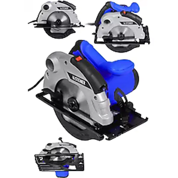 STEİNER Alman 4000 Watt Lazerli Bakir Sargili Metal Şanzuman Sunta Kesme Daire Testere Makinesi 185 Mm