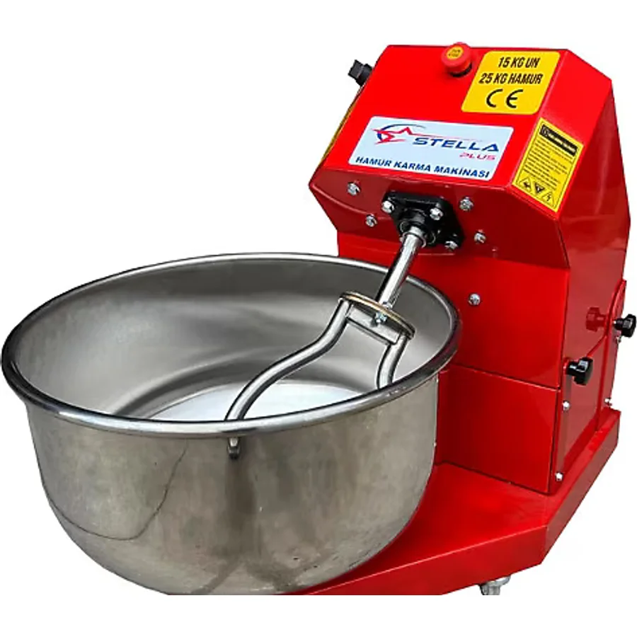 Stella Plus SP-15D Devirmeli Hamur Yoğurma Makinesi