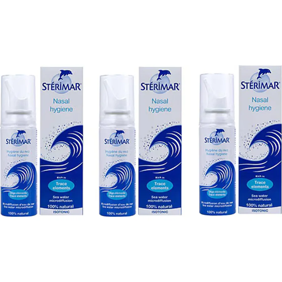 Sterimar Deniz Suyu Burun Spreyi 100 ml 3 Adet