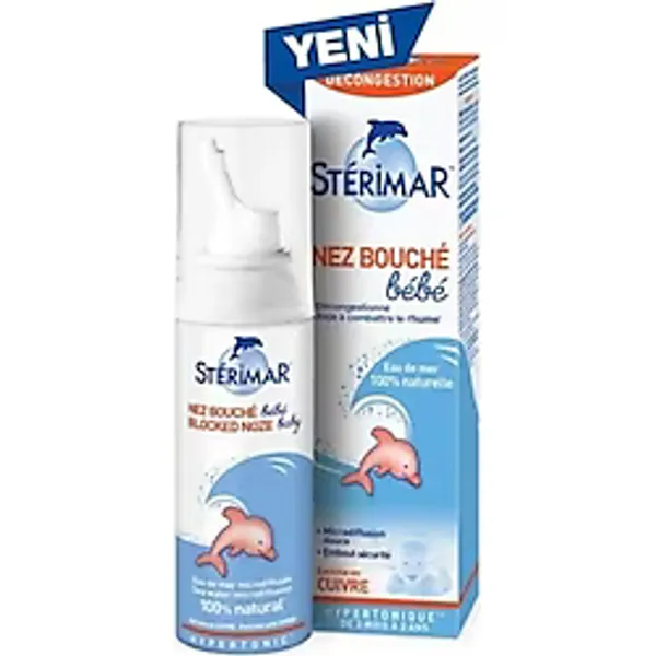 Sterimar Hipertonik Baby Deniz Suyu Burun Spreyi 100 ml