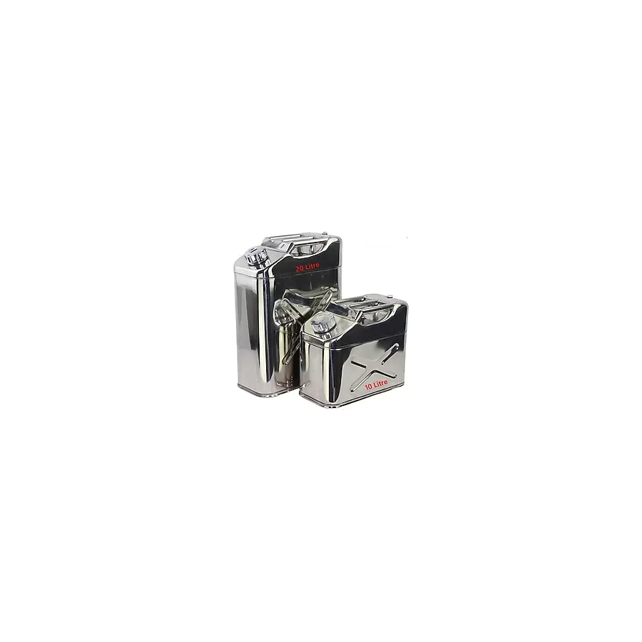 Steweld Paslanmaz Metal Benzin Bidonu 10 Litre