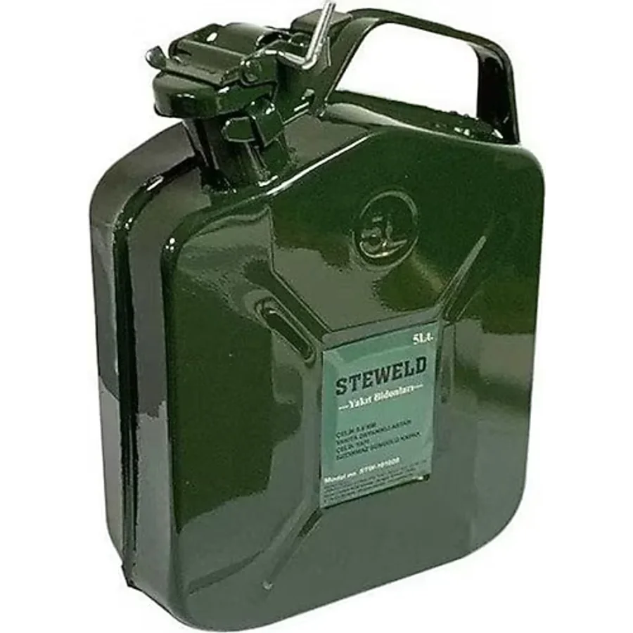 Steweld STW-161028 Metal Yakıt Bidonu 5 Lt.