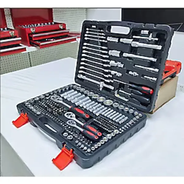 Stilmax Lokma Anahtar Takımı 216 Parça Cr-V Max 1/4 Cırcırlı Oto Tamirci Full Tam Set