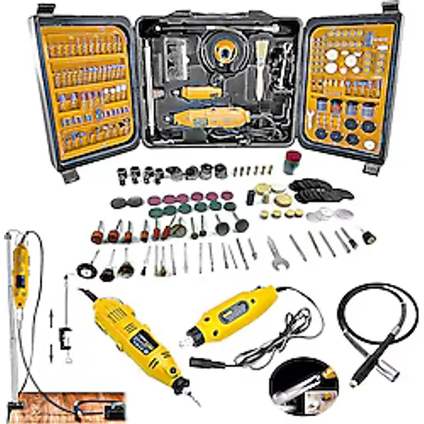 Stilmax STM405 450 W Devir Ayarlı 405 Parça Set Gravür Oyma Makinesi