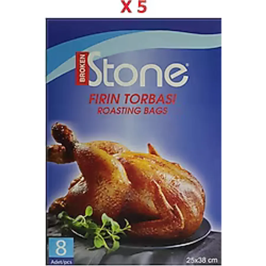 Stone Ston Fırın Torbası 5 Paket