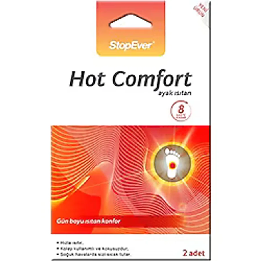StopEver Hot Comfort Ayak Isıtan Ped 2'li