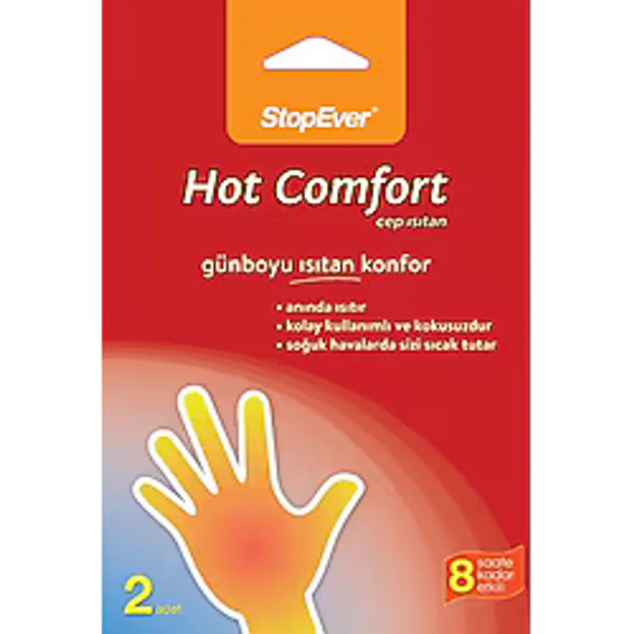 StopEver Hot Comfort Cep Isıtan 2'li Paket