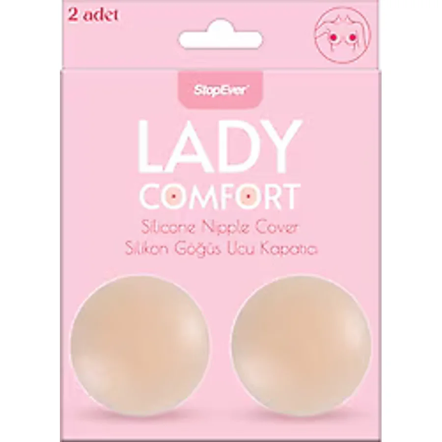 StopEver Lady Comfort Silikon Göğüs Ucu Pedi 2'li