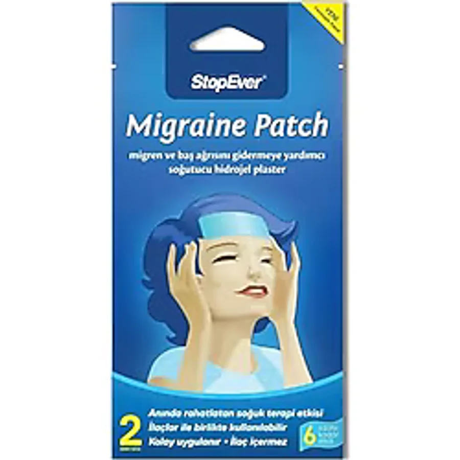 Stopever Migrane Patch 2'Li
