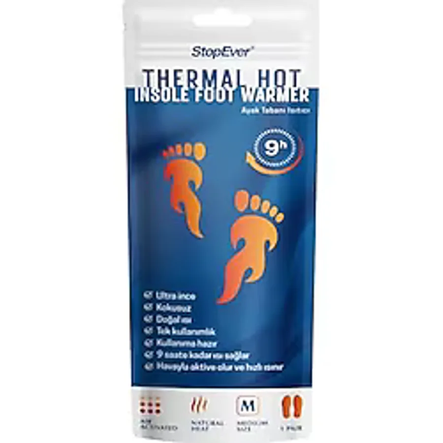Stopever Thermal Hot Insole Foot Warmer 2 Adet