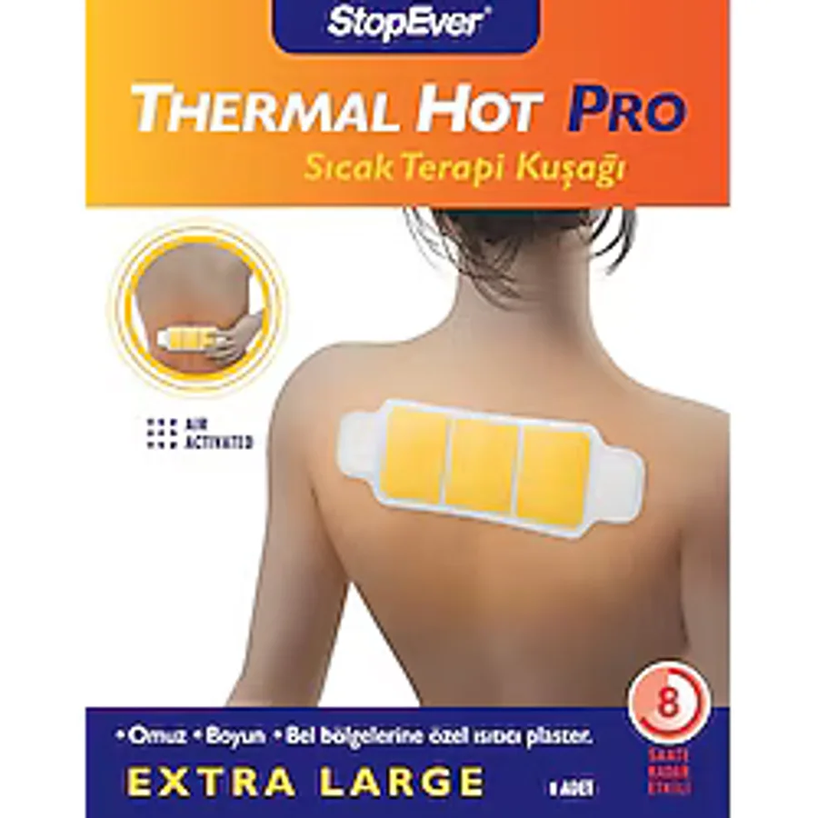 StopEver Thermal Hot Pro Sıcak Terapi Kuşağı