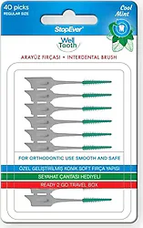 StopEver Well Tooth Cool Mint 40'lı Arayüz Fırçası