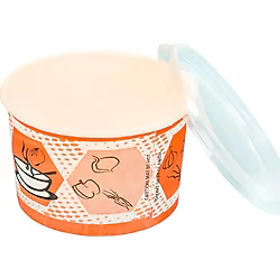Stor Kapaklı Karton Çorba Kasesi 16 Oz 100' lü