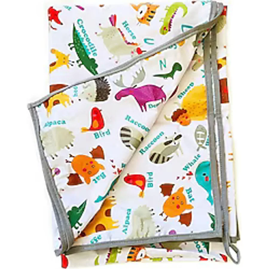 Store Zoo, 145X300CM Su Geçirmez, Yer/masa Örtüsü, Aktivite, Yemek ve Oyun İçin, Doğa Dostu ve Çevreci