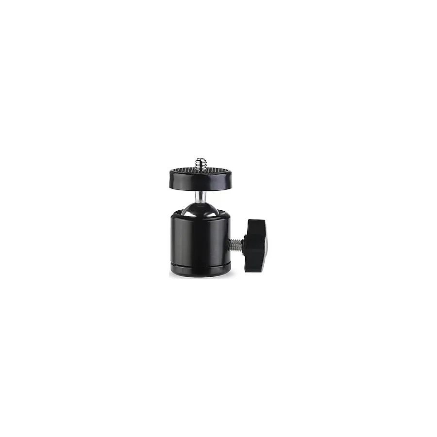 Storemax 360° Döner Mafsallı Vida - 1/4" Bağlantı Uyumlu ve Monopod Aksesuarı, Kamera, Akıllı Telefon,, Mikrofon, LED Işık, Video Monitör ile Uyumlu Montaj Parçası - Ahşap
