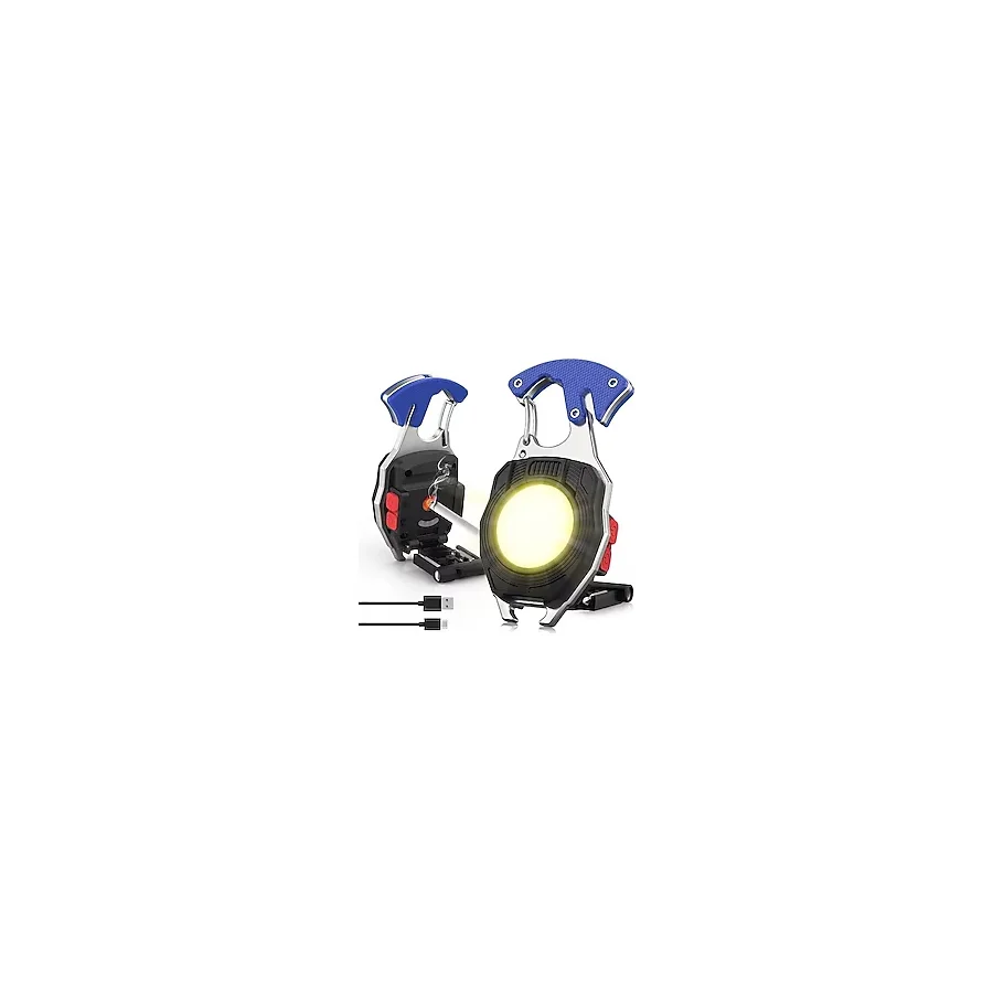 Storemax 970 Mini Şarjlı Işıldak, Kapak Açacağı, Düdük Özelliği, Vidalama, Kesme, Çok Amaçlı Kamp, Deprem Çantası Işıldak